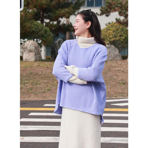 【抖音专属】雾非雾•新中式上衣(24808027-暮山紫-结缘款) 商品图3