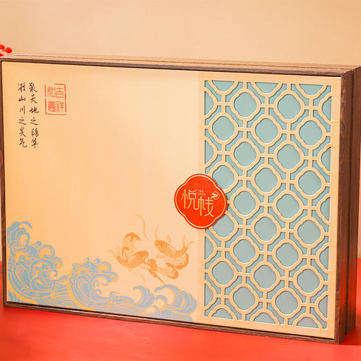 悦栈 | 5A级黄花胶+5S级挪威鳕鱼胶天地精华礼盒（5A级黄花胶100g+
5S级鳕鱼胶100g） 商品图0