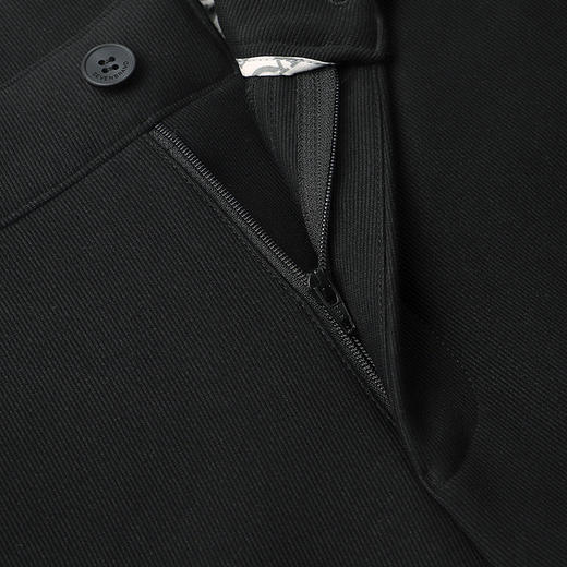 【灯芯绒】柒牌直筒休闲裤男2024秋冬新款商务黑色百搭厚款长裤子127H70250 商品图4