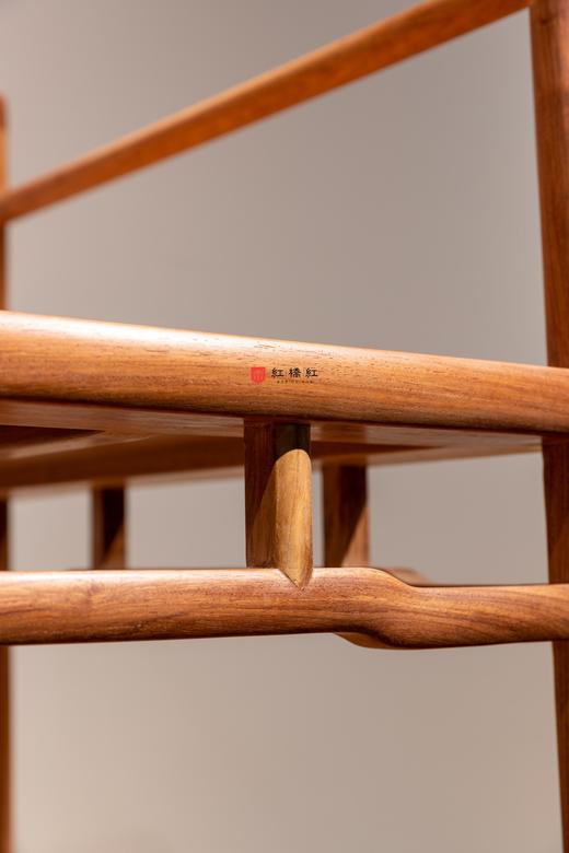 红桥红  家具严选  缅甸花梨（大果紫檀）【板面 霍艾选中选 大禅椅】 商品图5