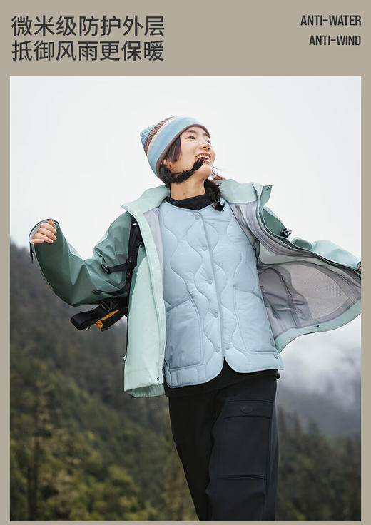 蕉下女士气绒马甲（圆领、中暖）CL18424 商品图0