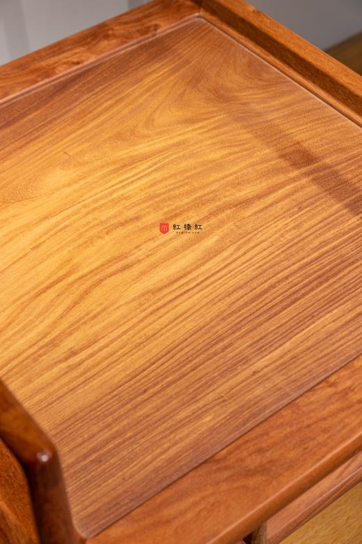 红桥红  家具严选  缅甸花梨（大果紫檀）【板面 霍艾选中选 大禅椅】 商品图4