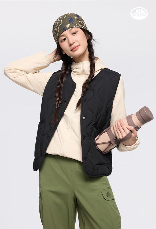 蕉下女士气绒马甲（圆领、中暖）CL18424 商品图2