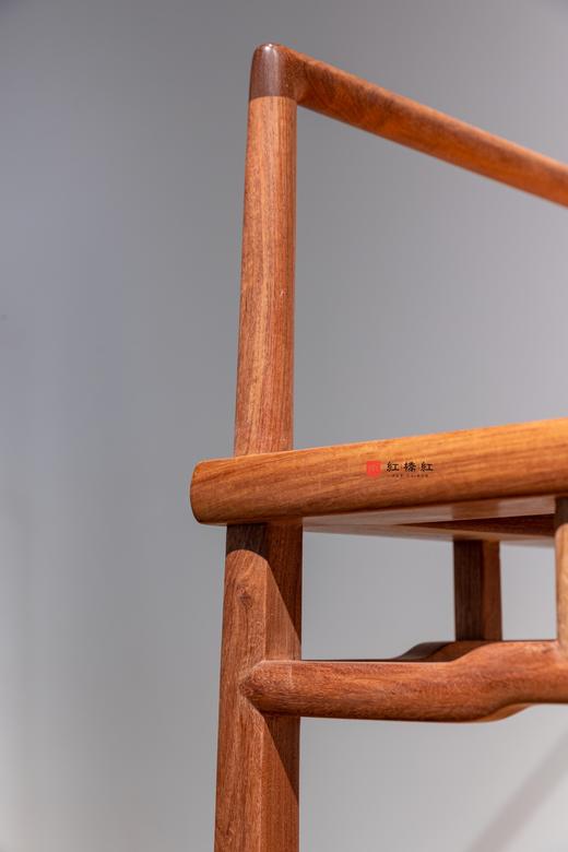 红桥红  家具严选  缅甸花梨（大果紫檀）【板面 霍艾选中选 大禅椅】 商品图2