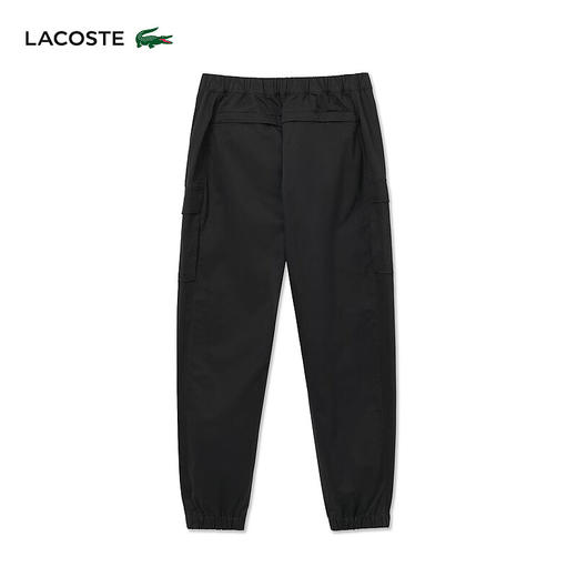 Lacoste【王一博同款】法国鳄鱼男装新款束脚长裤HH0648-98 商品图3