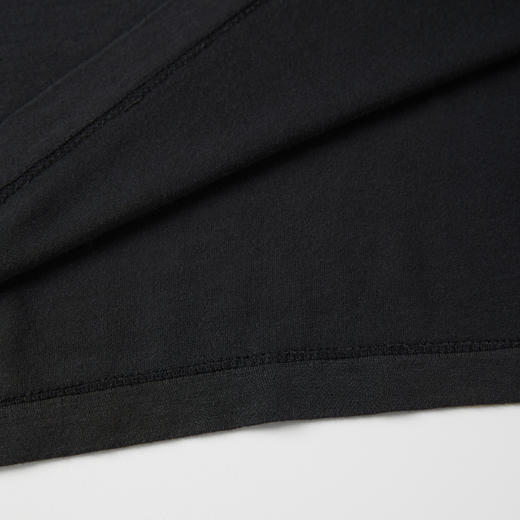 ROMI STUDIO“轻盈自在”四面高弹软糯肤感圆领长袖T恤 RW24ASG0891 商品图4