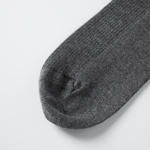 ROMI STUDIO“Cozy Design”绵羊毛混纺绒感长筒堆堆袜 RW24AP70824 商品图4