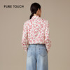 puretouch新年优雅印花白衬衫时尚花纹1301244433 商品缩略图2
