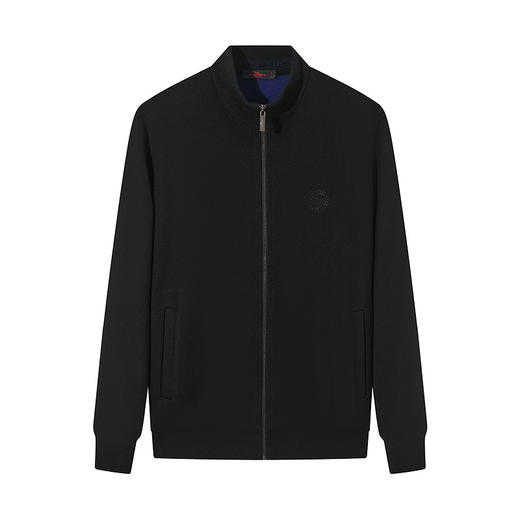 【抗静电】柒牌可机洗毛衣男士2024秋冬季新款易打理开衫保暖外套127Y70200 商品图4