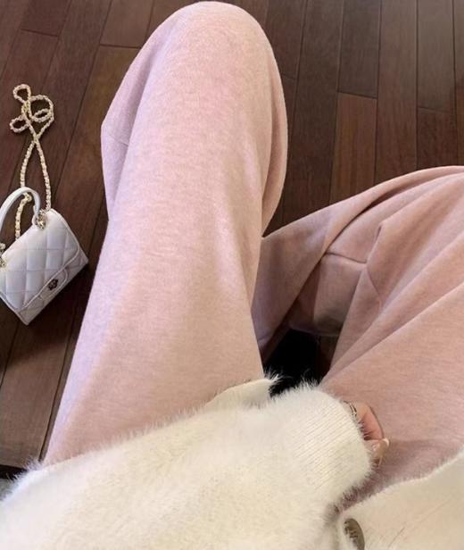 <曾小咸推荐>  糯米毛巾加绒阔腿裤 日常159/件 活动价109.99/件！215/2件！【最后一点现货，拍完下架】 商品图4