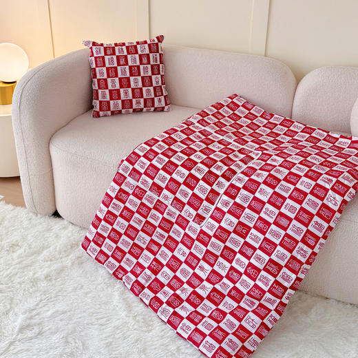 无印良品“满福”大豆纤维抱枕被 商品图3