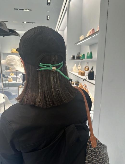 缪缪24新品柜子同步彩色抽绳棒球帽（AN） 商品图4