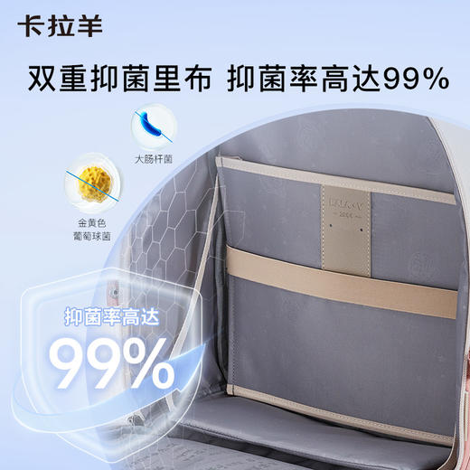 【云朵书包3.0轻盈版】卡拉羊小学1-6年级六维防下坠云朵书包  苏格兰 CX2193+CX2661 商品图6