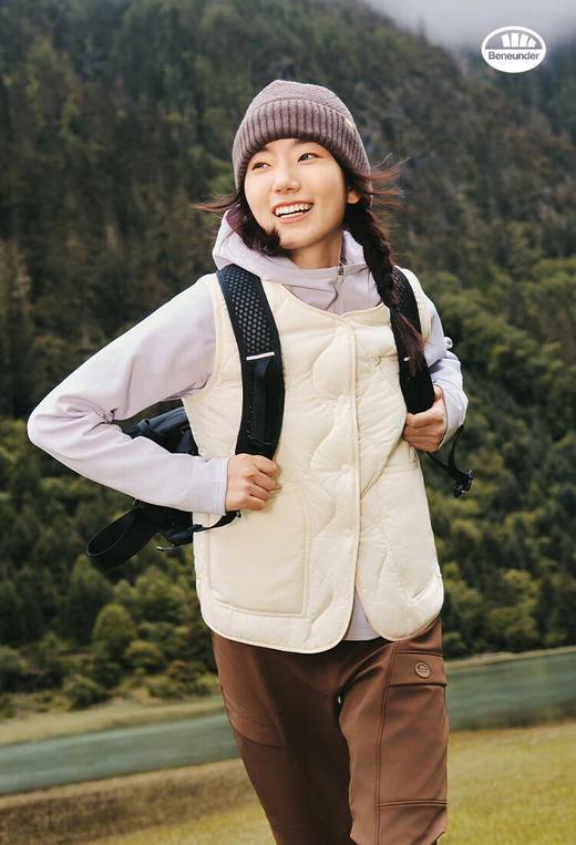 蕉下女士气绒马甲（圆领、中暖）CL18424 商品图1