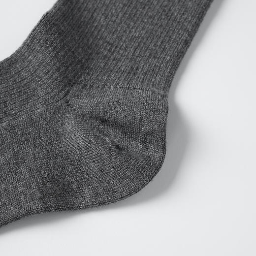 ROMI STUDIO“Cozy Design”绵羊毛混纺绒感长筒堆堆袜 RW24AP70824 商品图3