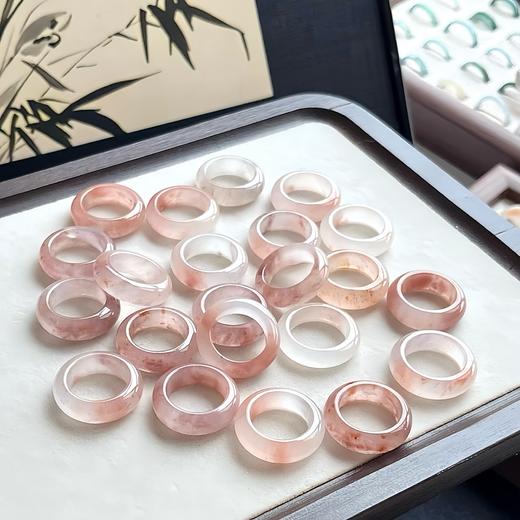 【敦煌金丝玉戒指】天山翠/桃花酿中式古风金丝玉戒指 商品图5