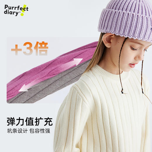 【暖融融 轻柔不压身】儿童百搭纯色打底毛衣 PDMY2417 商品图2
