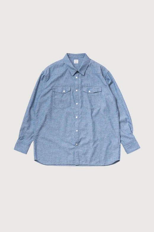 ORDINARY FITS 牛仔布长袖衬衫 商品图0