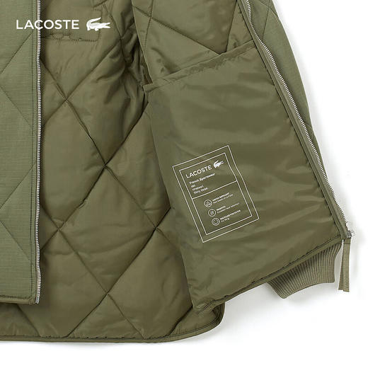 Lacoste【王一博同款】LACOSTE法国鳄鱼男装新款棉服外套BH7142-98 商品图3