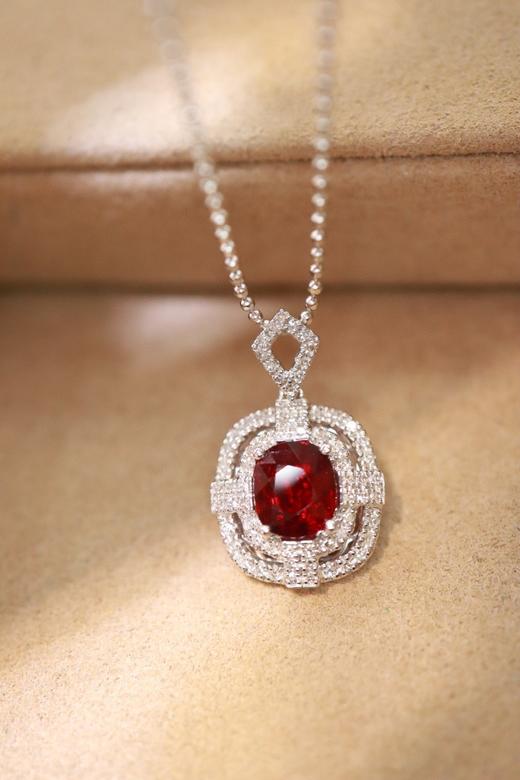 1.01ct刻面红宝石吊坠 商品图1