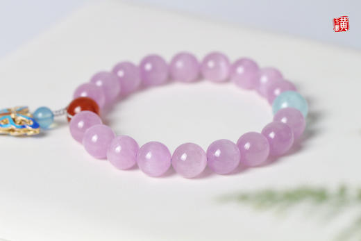 紫锂辉石十八子手串【紫念】，珠径11.3mm 商品图2