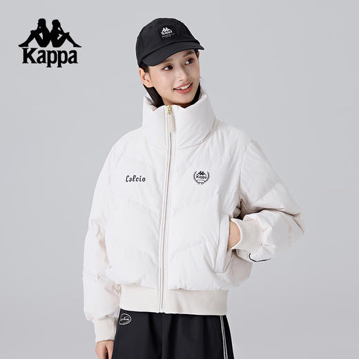 Kappa卡帕背靠背新款运动羽绒服女款户外保暖防寒服休闲夹克外套K0F22YY01 商品图0