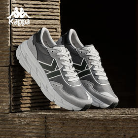 Kappa卡帕男女情侣冬季运动鞋2024新款减震跑步鞋百搭厚底老爹鞋K0FW5MM51