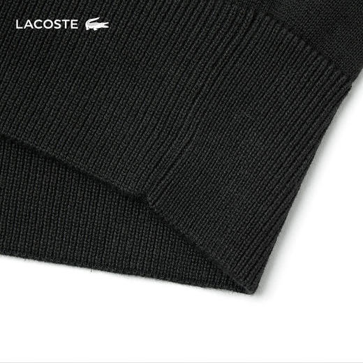 Lacoste法国鳄鱼男装新款百搭纯色立领拉链针织开衫外套AH1957-98 商品图5