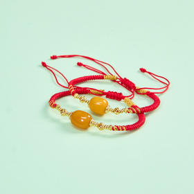 菲菲珠宝好*蜜蜡手绳-多样性发一