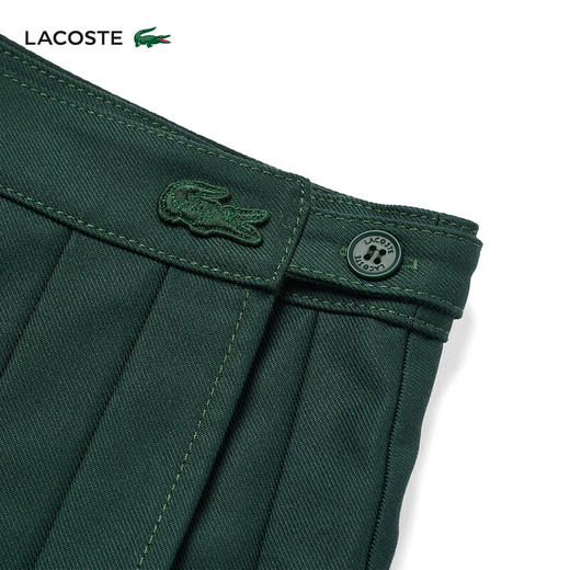 Lacoste法国鳄鱼女装新款时尚百搭百褶裙半身裙短裙JF4170-10 商品图6