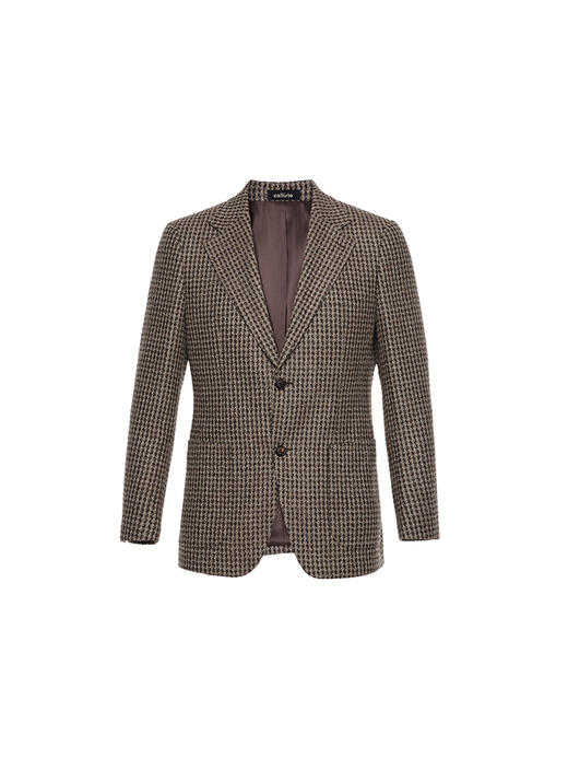 callisto大师系列咖啡色绵羊毛西服 商品图0