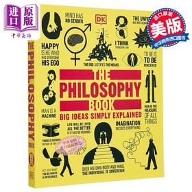 【中商原版】人类思想百科丛书 哲学百科 平装 The Philosophy Book: Big Ideas Simply Explained 英文原版 DK 人文社科