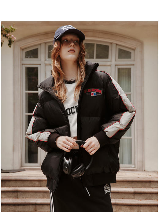 TeenieWeenie小熊字母羽绒服女冬季羽绒服TTJD24O909Z 商品图1