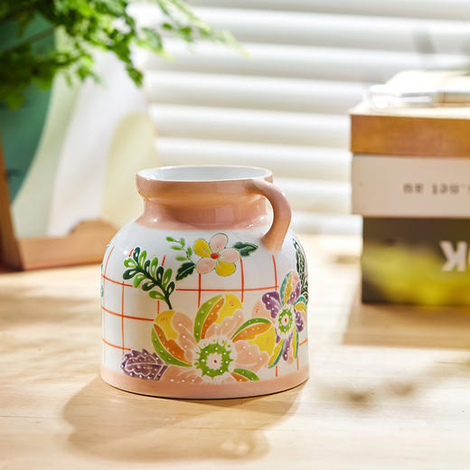 中国JOYYE旅绘丛林花瓶粉色 商品图1