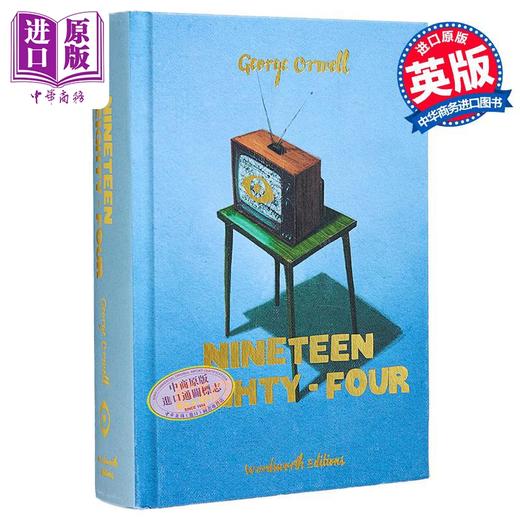 预售 【中商原版】经典小说收藏版系列 1984 Wordsworth Collectors Nineteen Eighty-Four 英文原版 乔治 奥威尔 George Orwell 商品图0