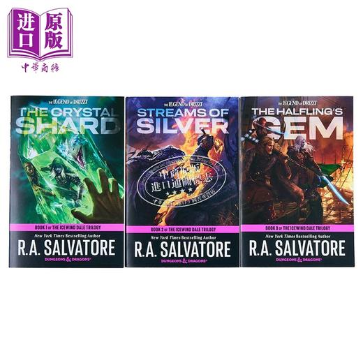 【中商原版】龙与地下城 冰风谷三部曲 英文原版 Dungeons Dragons The Icewind Dale Trilogy 商品图1