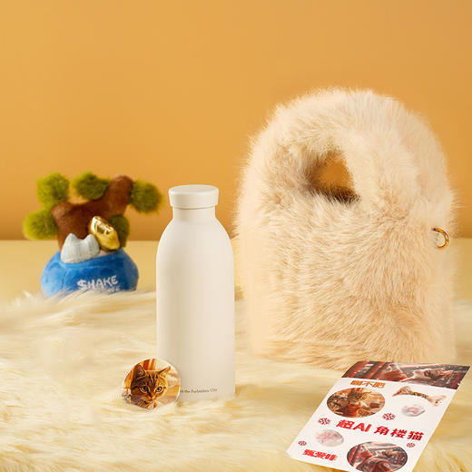 角楼咖啡猫冬保温壶套装四件套 商品图3