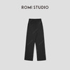 ROMI STUDIO“自在随性” 加绒后松紧腰宽松直筒休闲裤 RW24WXH0700 商品缩略图1