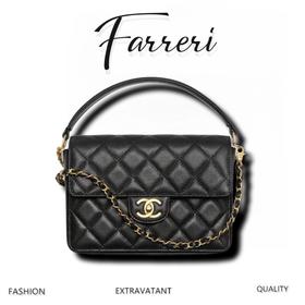 香奶奶 24k 菱格纹 亮面小牛皮