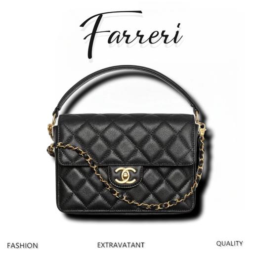 香奶奶 24k 菱格纹 亮面小牛皮 商品图0