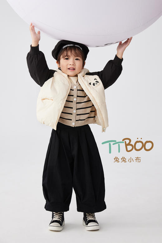 兔兔小布可爱小熊猫泡泡服【90-130尺码可选】 商品图0