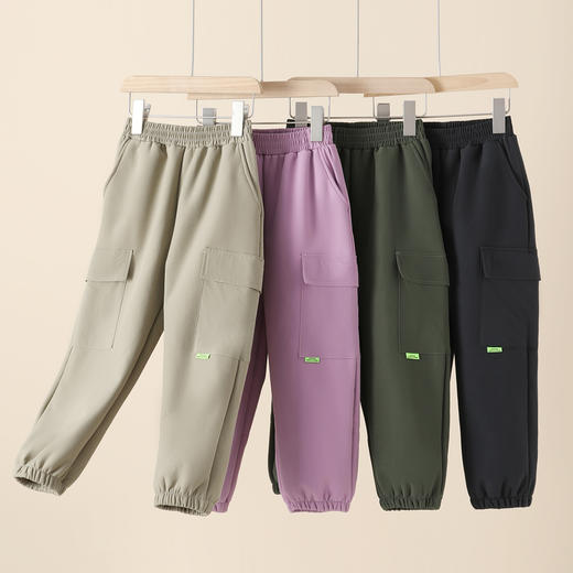 儿童秋冬加绒工装裤 Y9003 100% 商品图1