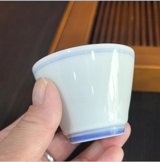 手绘双线瓷杯 商品图1