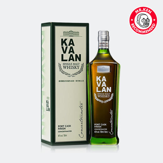 噶玛兰（Kavalan）波特桶单一麦芽中国台湾威士忌(桶艺协奏系列) 商品图2