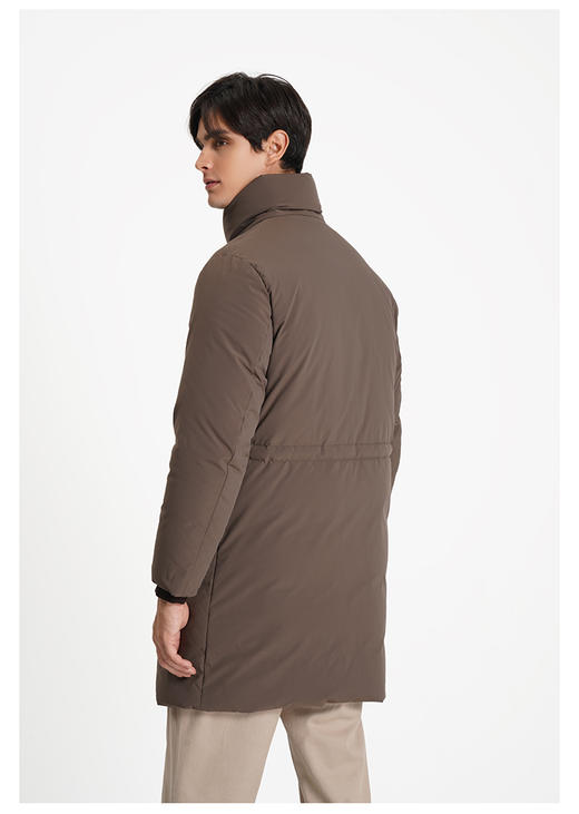 callisto咖色聚酯纤维羽绒服 商品图4