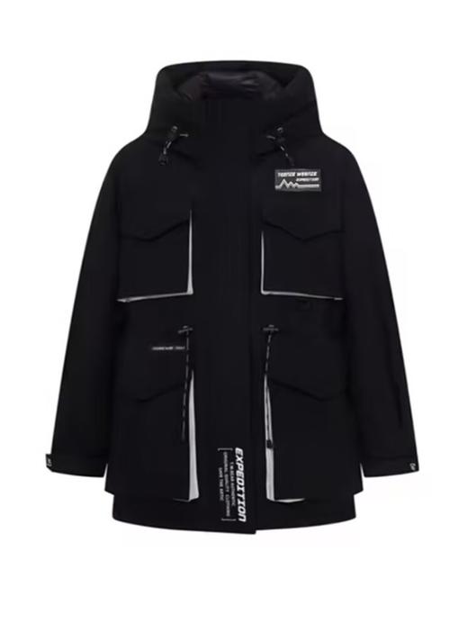 TeenieWeenie小熊字母连帽羽绒服女冬季羽绒服TTJD24OT10Z 商品图8