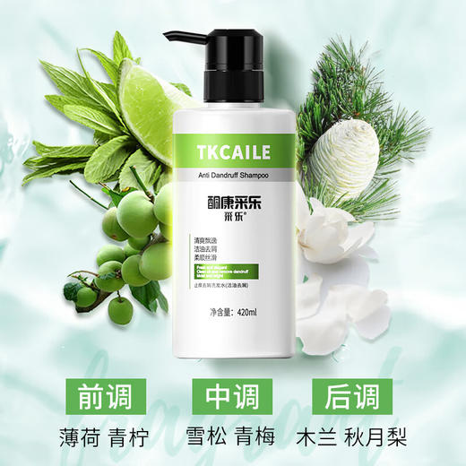 酮康采乐  去屑洗发露（控油去屑）420ml*2   CL15 商品图4