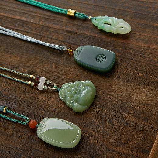 （下单赠紫金砂桃花串）汀青·大师亲雕老熟料孤品 | 件件镯心老熟料，大师亲雕，手艺繁复，可代代传承 商品图4