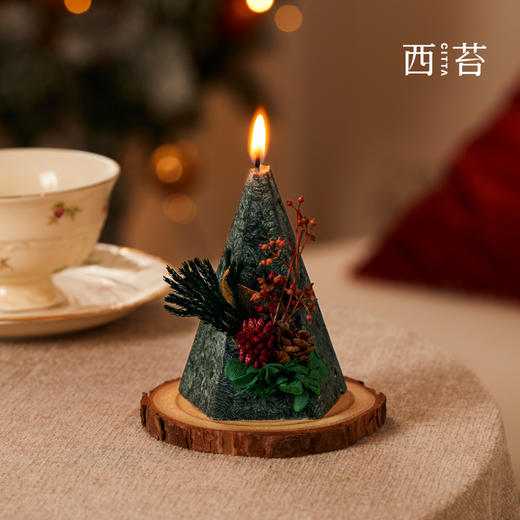 【云优选】圣诞树礼盒 香薰蜡烛香氛节日氛围感 香薰礼物摆件圣诞礼物（无木托） 商品图4