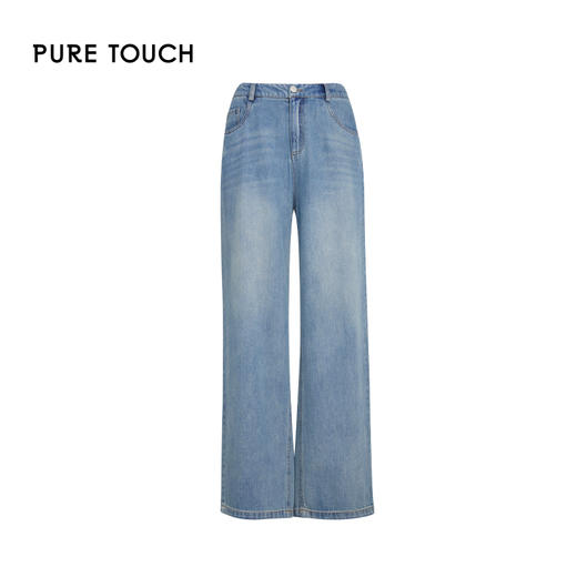 puretouch时尚经典百搭浅蓝色牛仔裤必备单品1332244434 商品图4